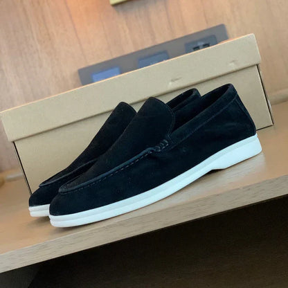 Mocasines de ante Chic